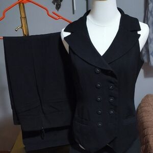 Midnight Velvet Elegant Black Ensemble